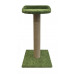 Когтеточка столбик "Барон" (зеленый ковролин высота 105 см, столб 12,5 см)