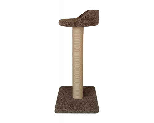 Когтеточка столбик "Барри" шоколад (высота 95 см, столб 8,5 см)