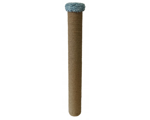 Сменный столбик для когтеточки 50 см, Ø 7 см с пятачком (голубой)